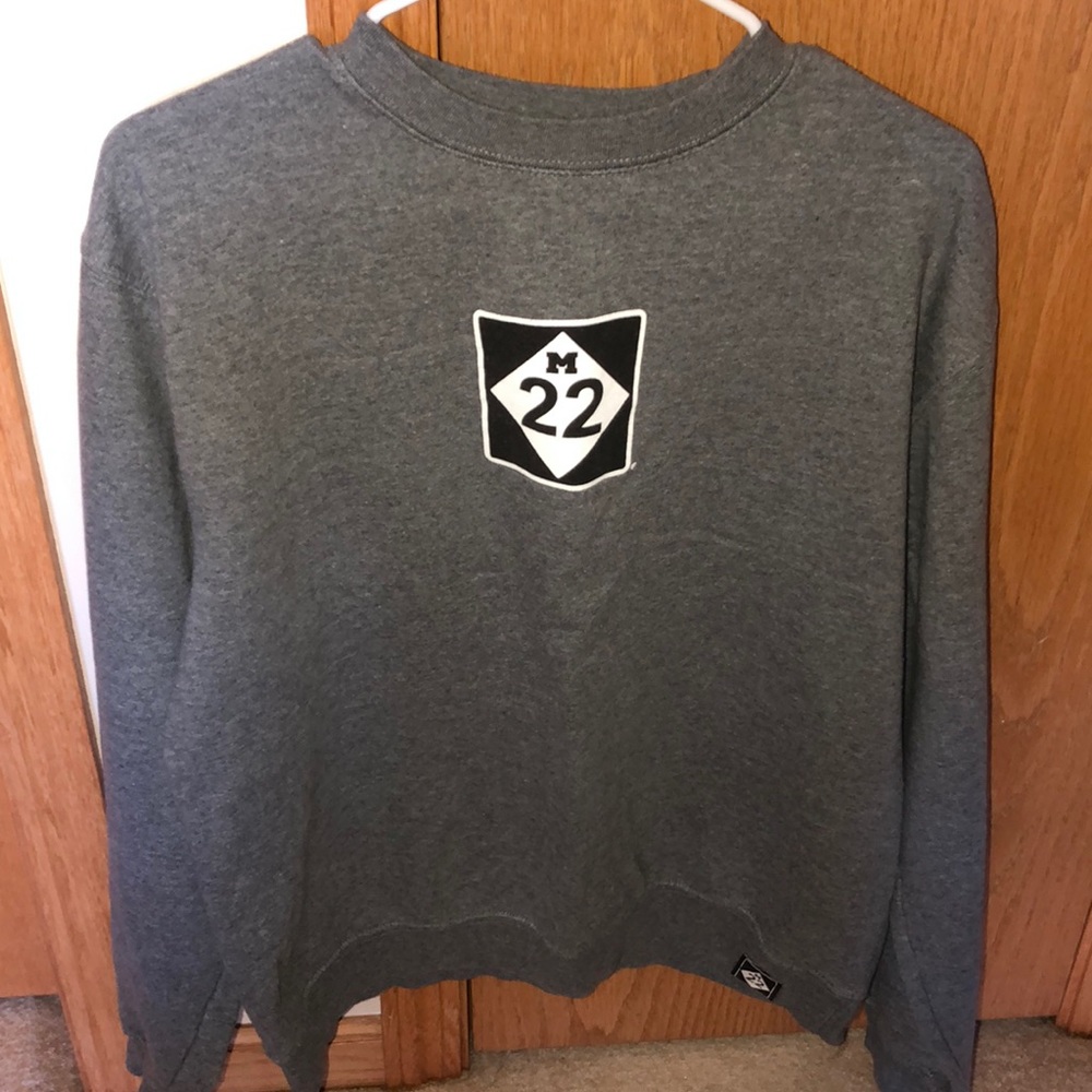 Gray M22 sweatshirt